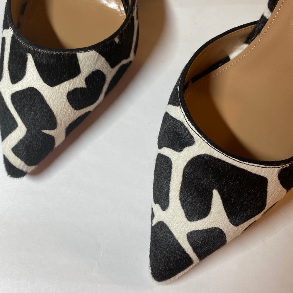 Aquazzura black/white calf hair shoes - Picture 6 of 6
